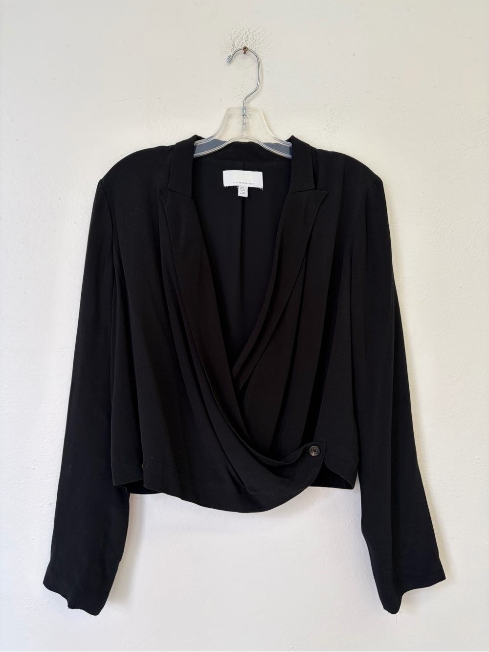 Anthropologie Contemporary Black Women's Blazer Jacket